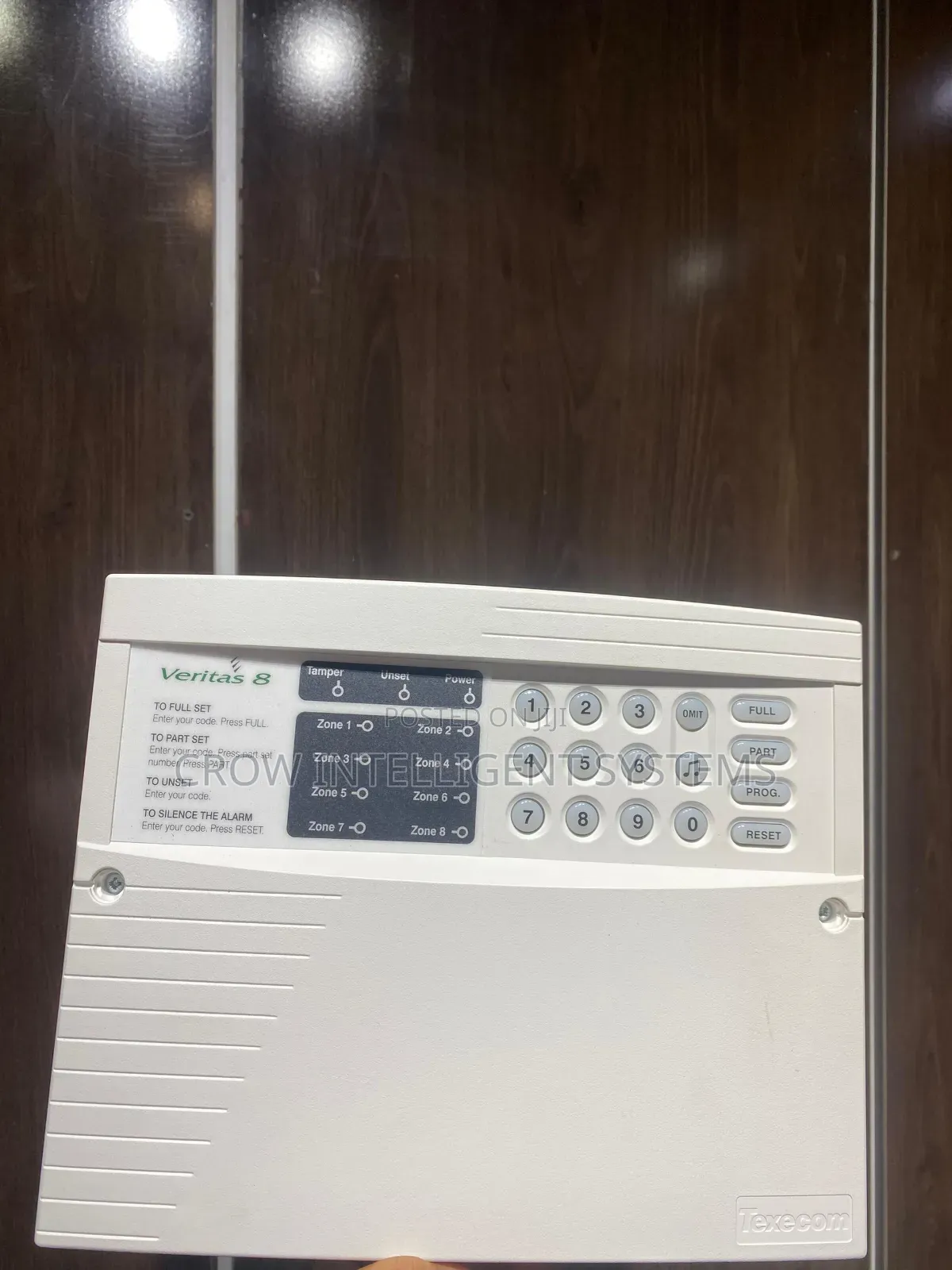 Texecom Alarm Panel