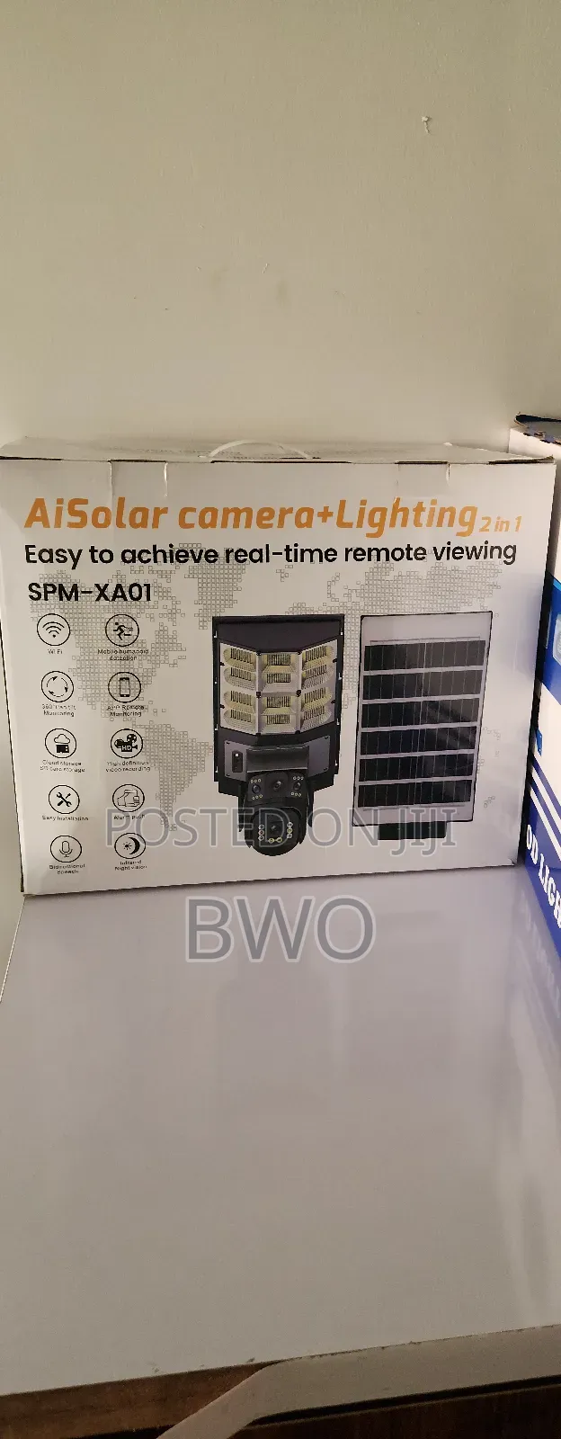 Solar Powered CCTV Camera and Solar Street Light