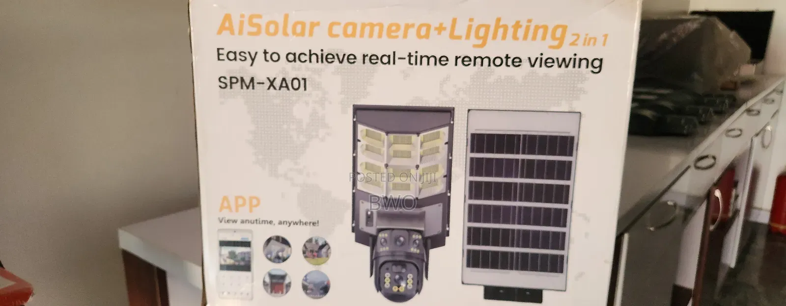 Solar Powered CCTV Camera and Solar Street Light