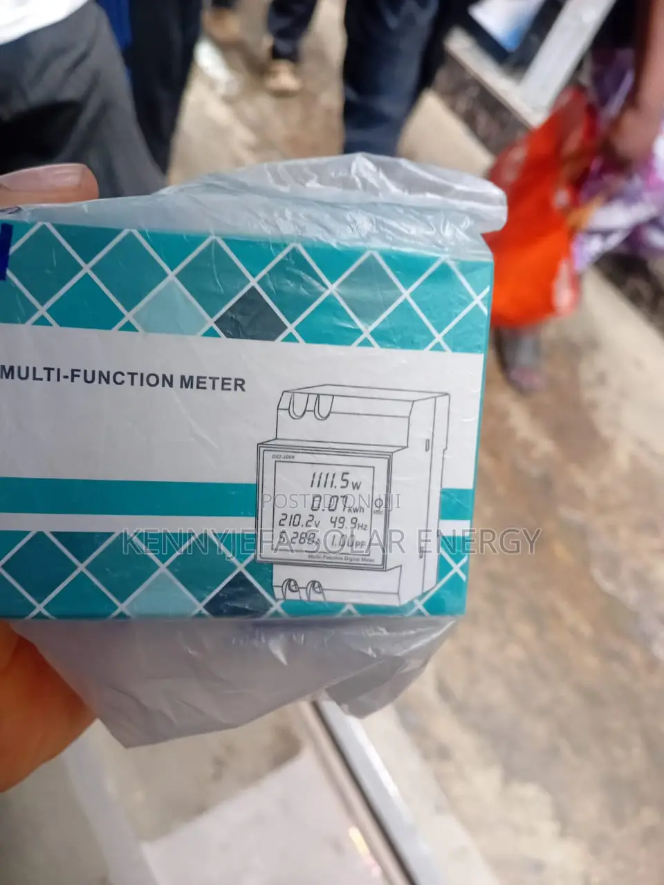 Multi Function Digital Meter Available to Check Your Solar Load.