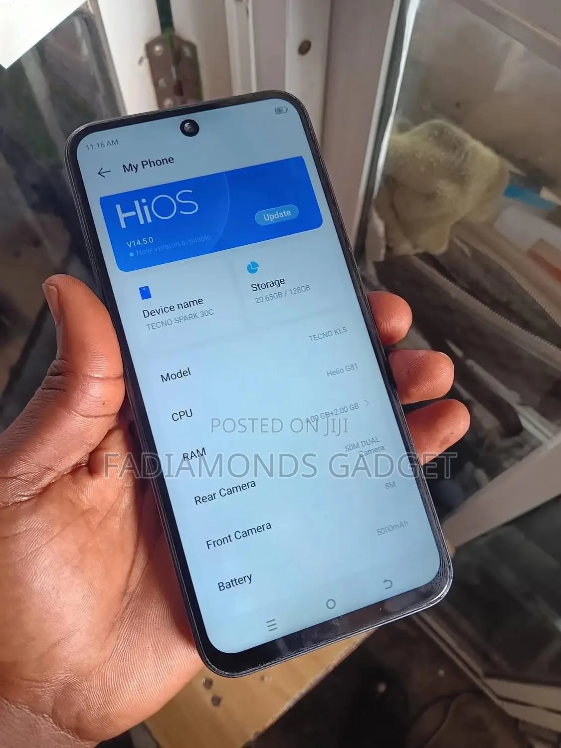 Tecno Spark 30C 128 GB Blue