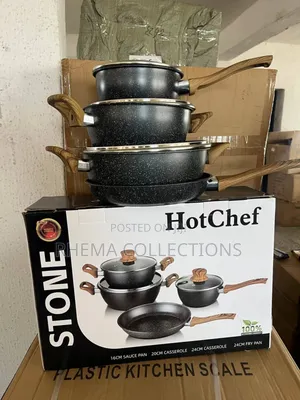 Hot Chef Stone Cookware Pot Set