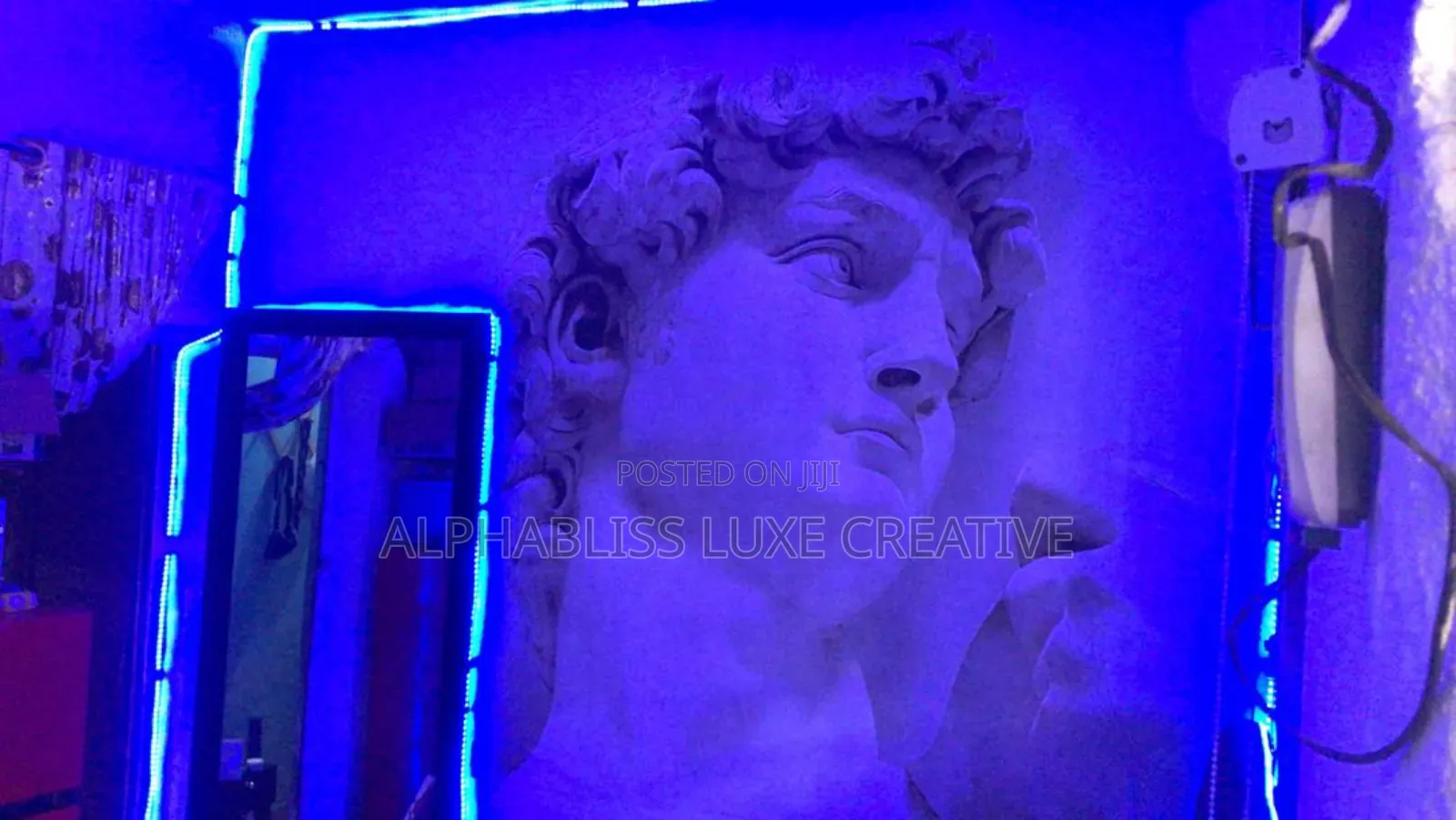 Cloud Ceiling and Wall Mural Installation