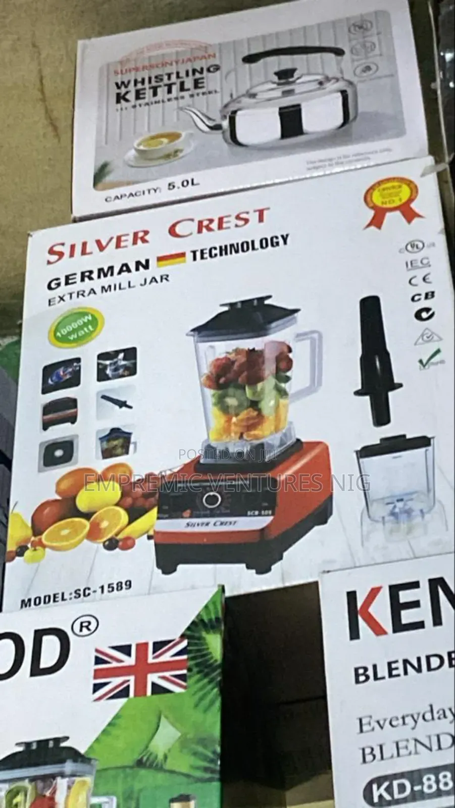 Silver Crest German Technology,Extra Mill Jar 1000 Watts