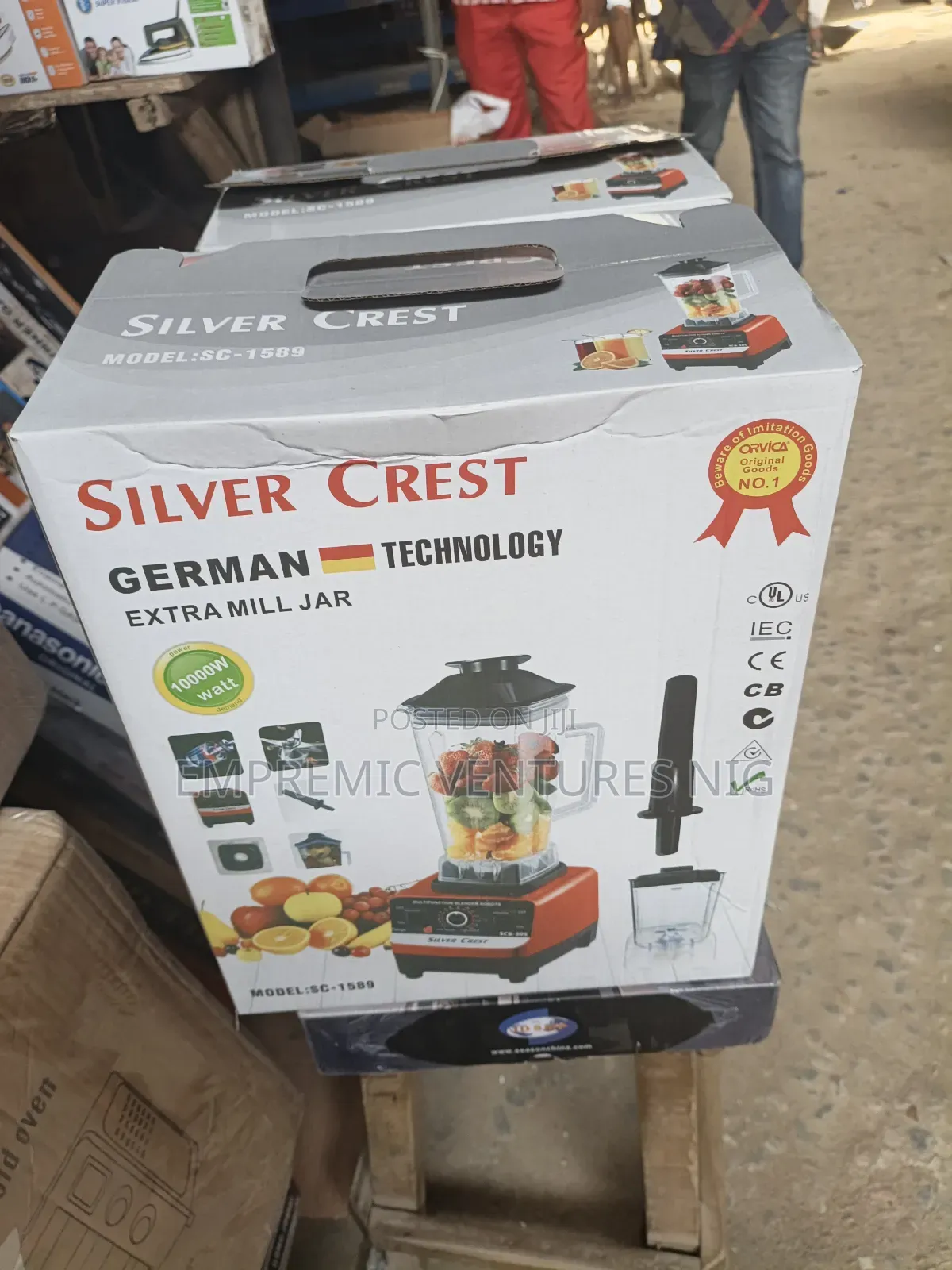 Silver Crest German Technology,Extra Mill Jar 1000 Watts