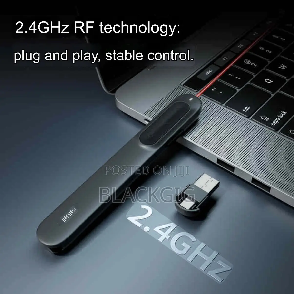 Presenter Pen Presentation Laser Pointer Rechargeable PPT Dual Receive