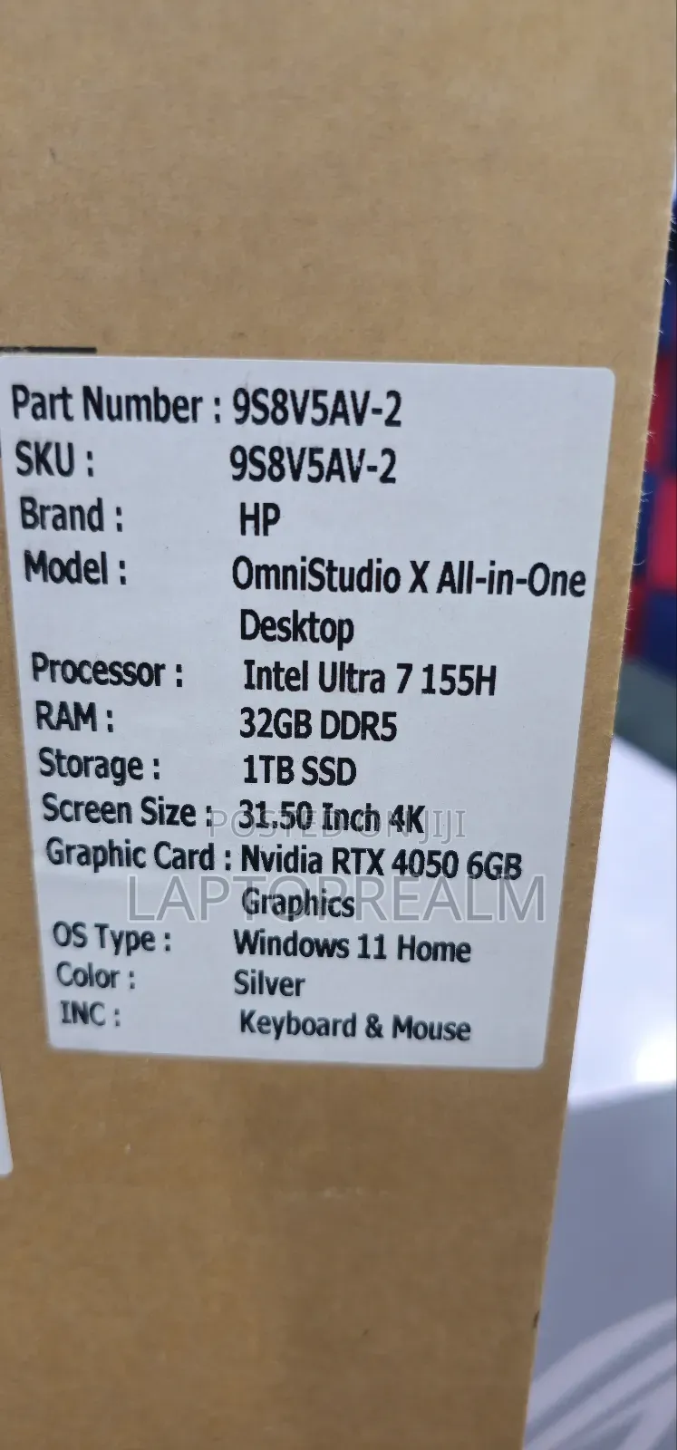 New Desktop Computer HP 32GB Intel Core Ultra 7 SSD 1T