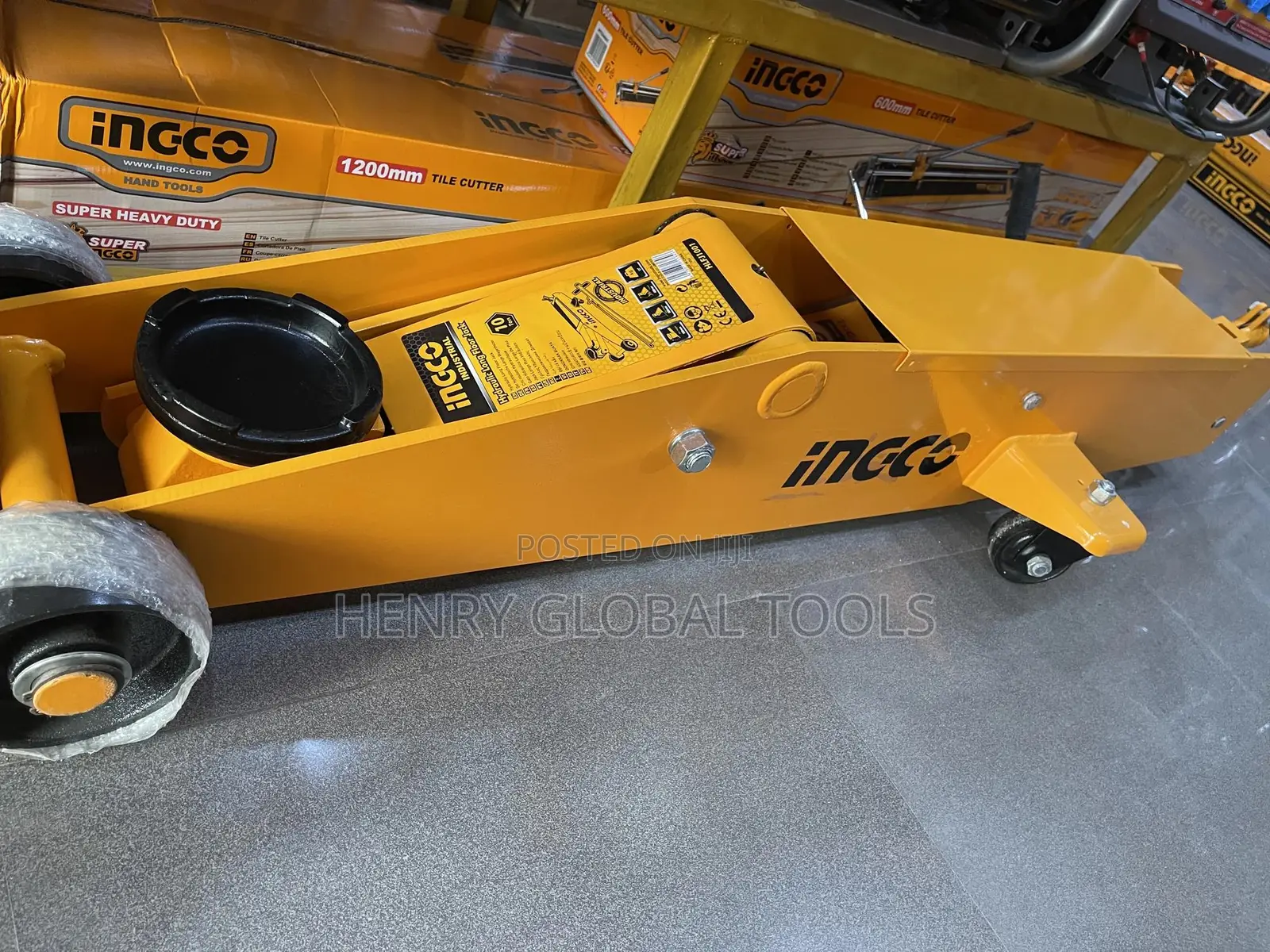 10ton Ingco Hydraulic Floor Jack