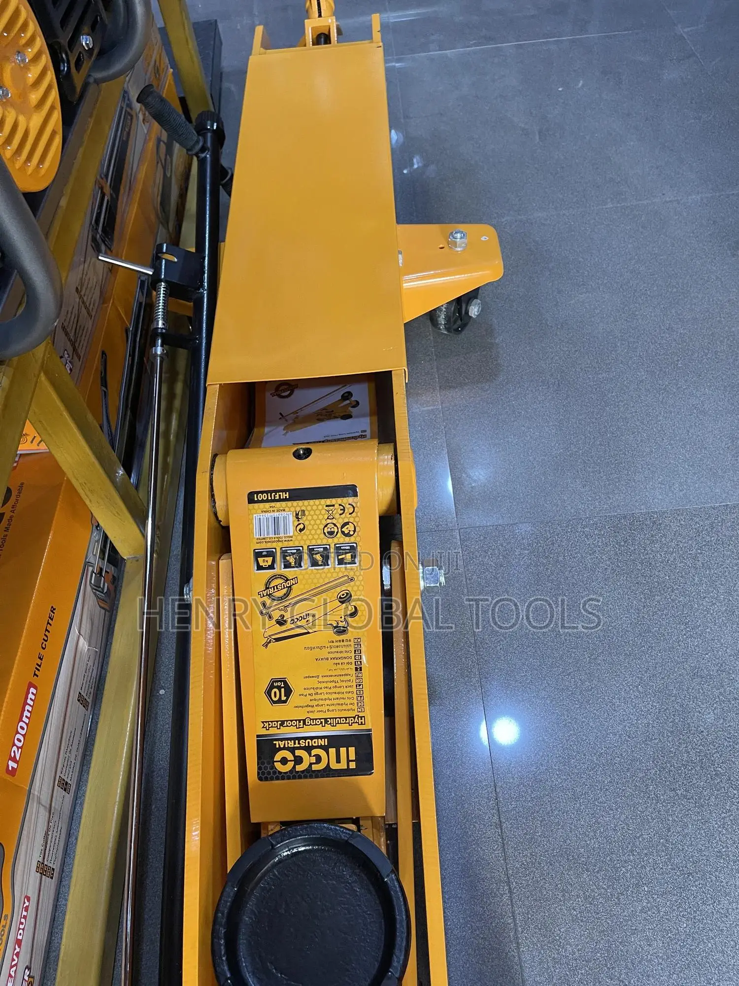 10ton Ingco Hydraulic Floor Jack