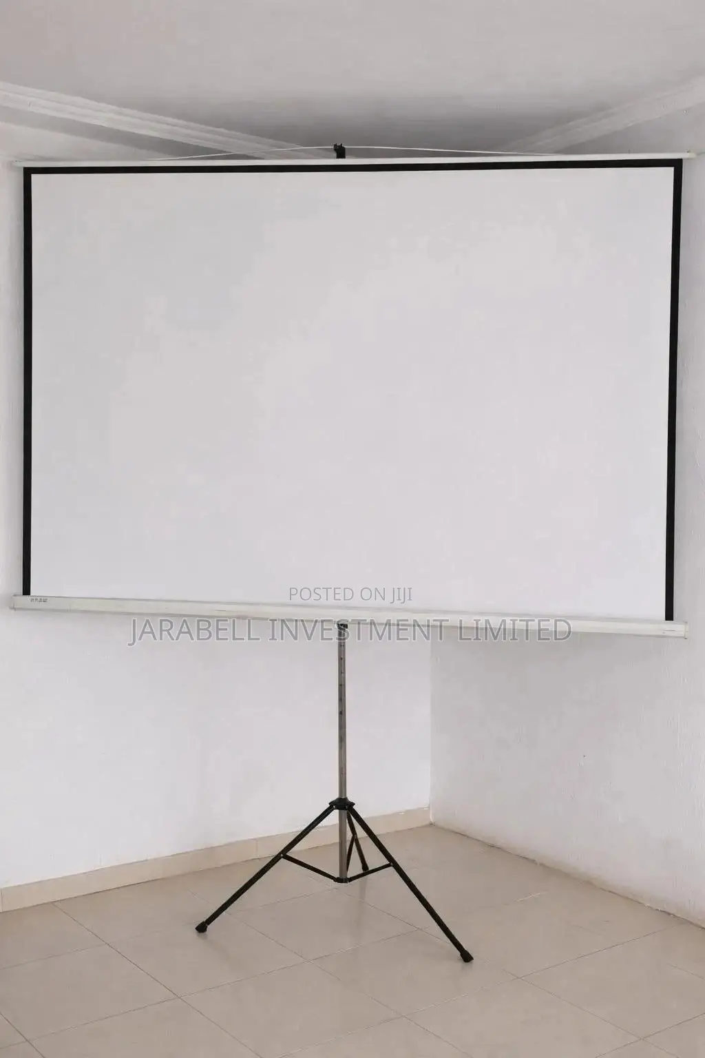 Tripod Projector Screen (96" × 96") for Rent - Ikeja