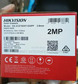 Hikvision Indoor 2mp 1080p Dome Analogue Camera