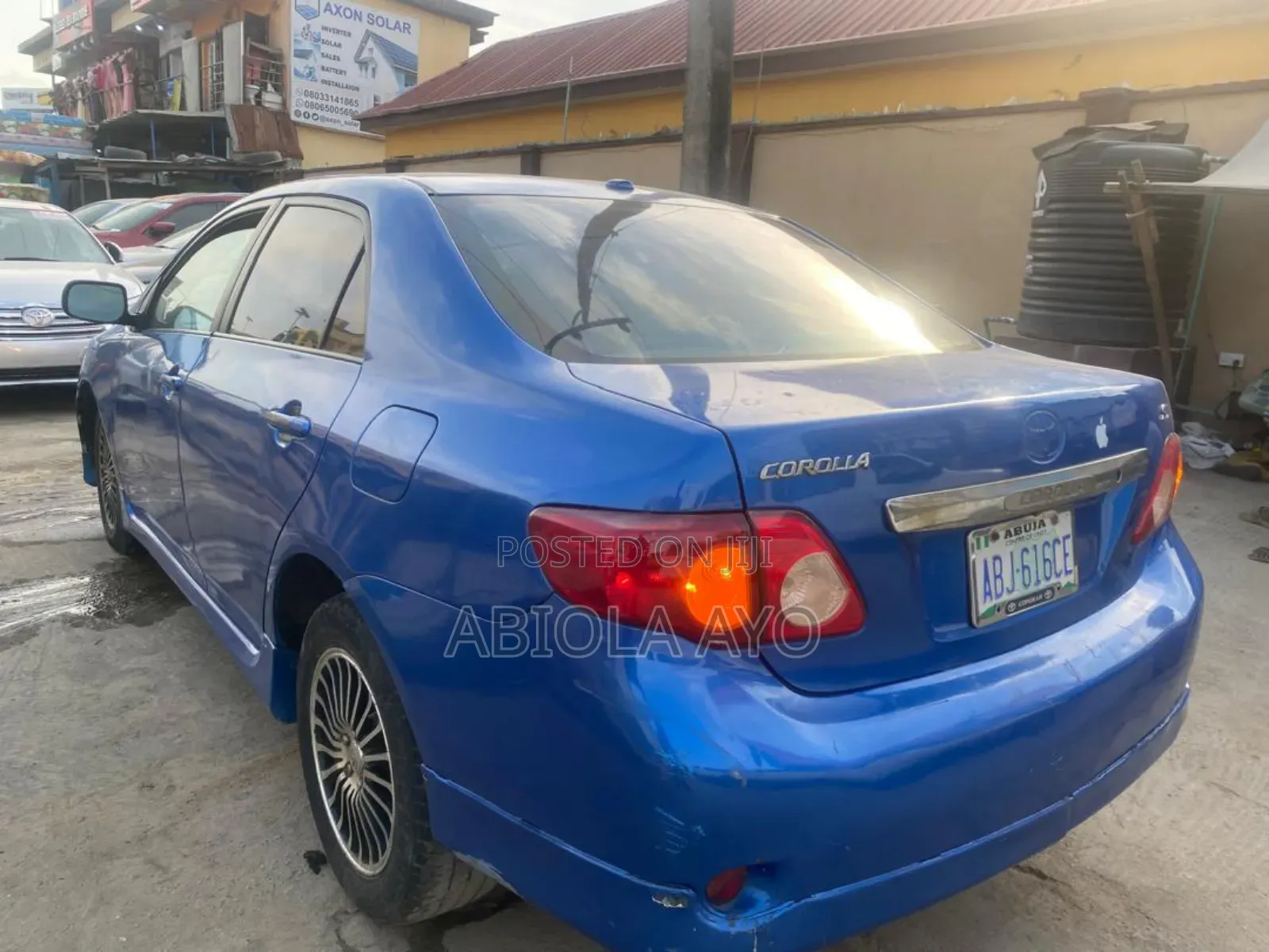 Toyota Corolla 2008 Blue