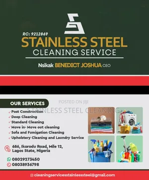 We Offer All Kinds of Cleaning and Services