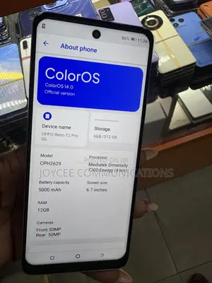 Oppo Reno 12 5G 512 GB Gold