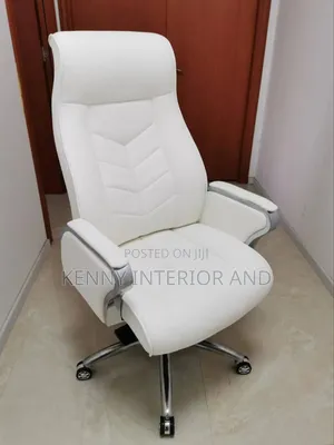 White Unique Office Chair