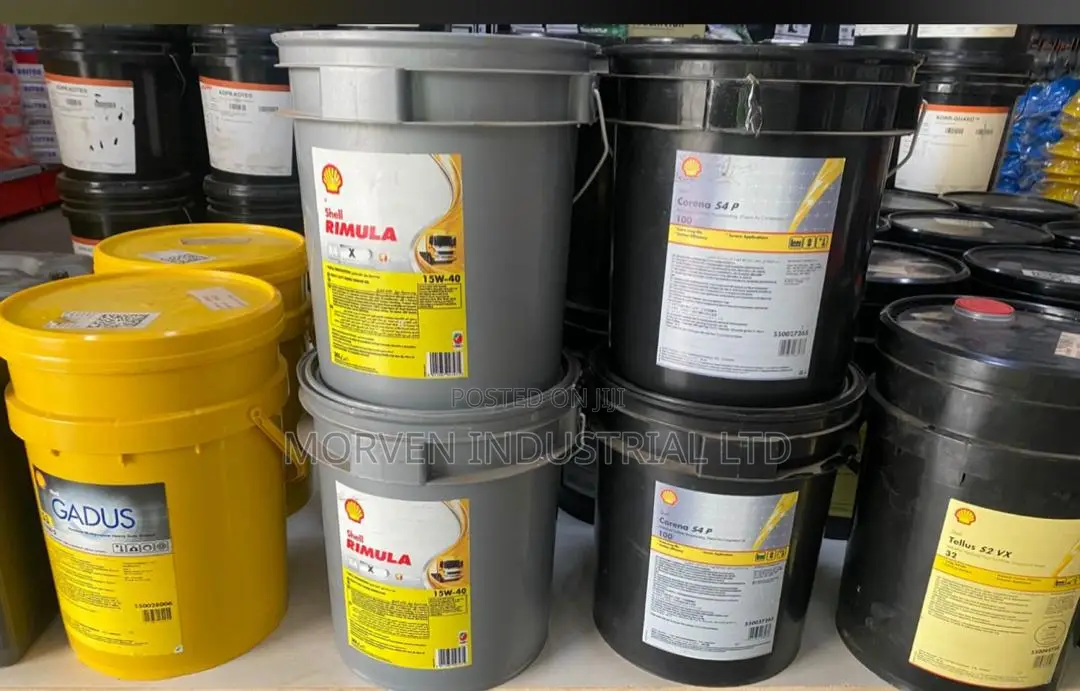 Original Shell Engine Oil, Hydraulic Oil Grease