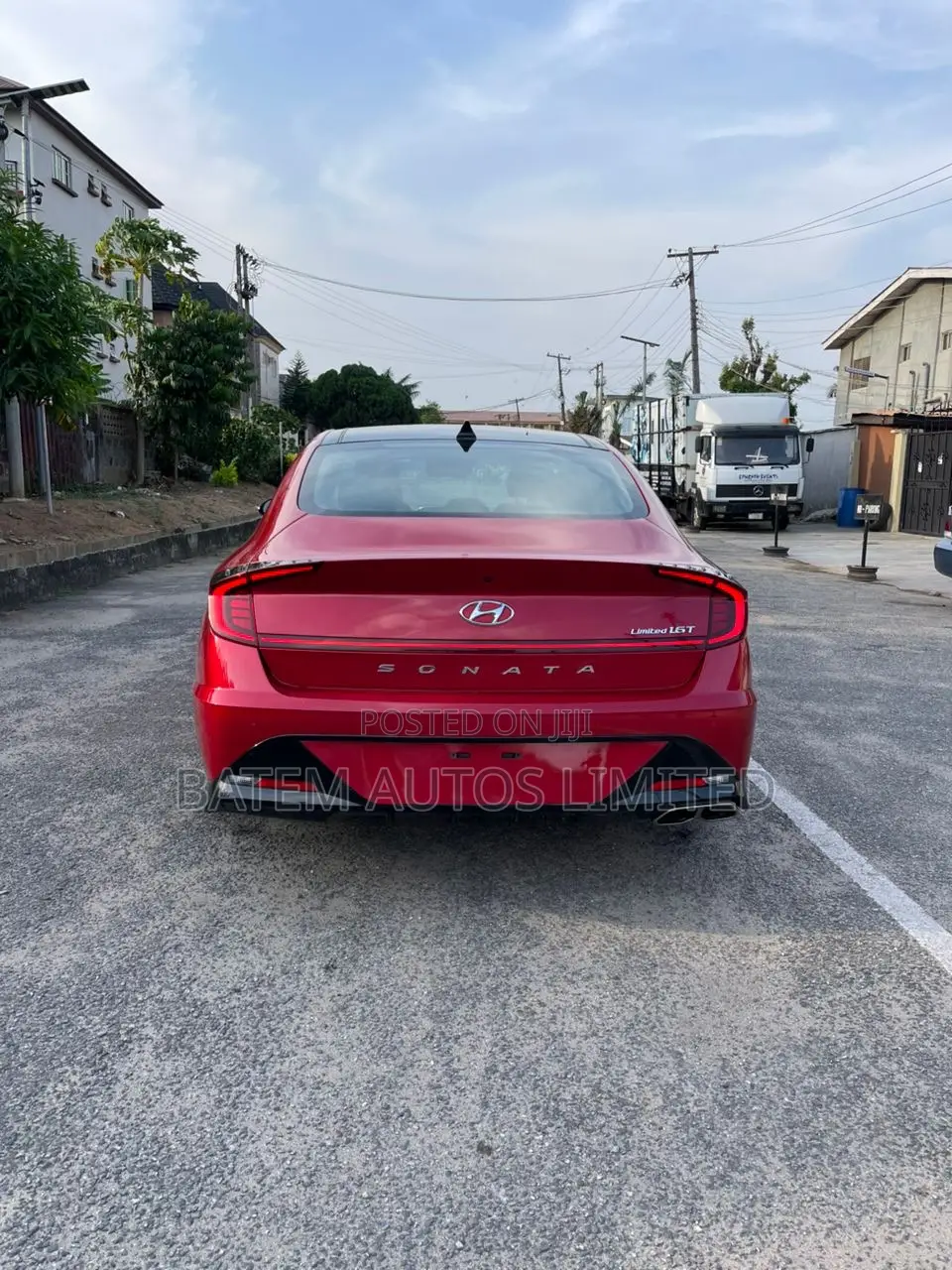 Hyundai Sonata Limited 2021 Red