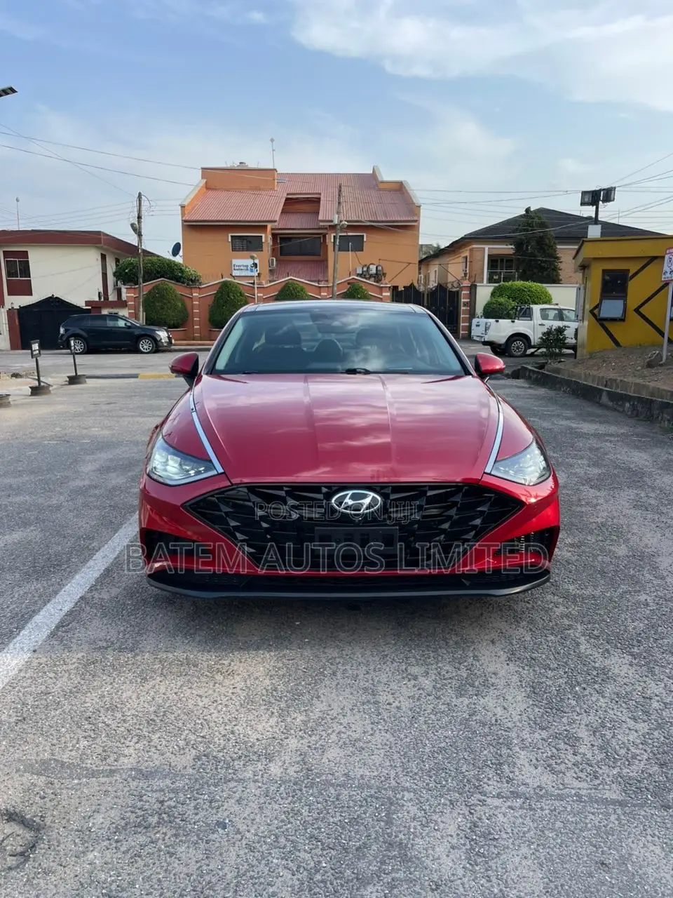 Hyundai Sonata Limited 2021 Red