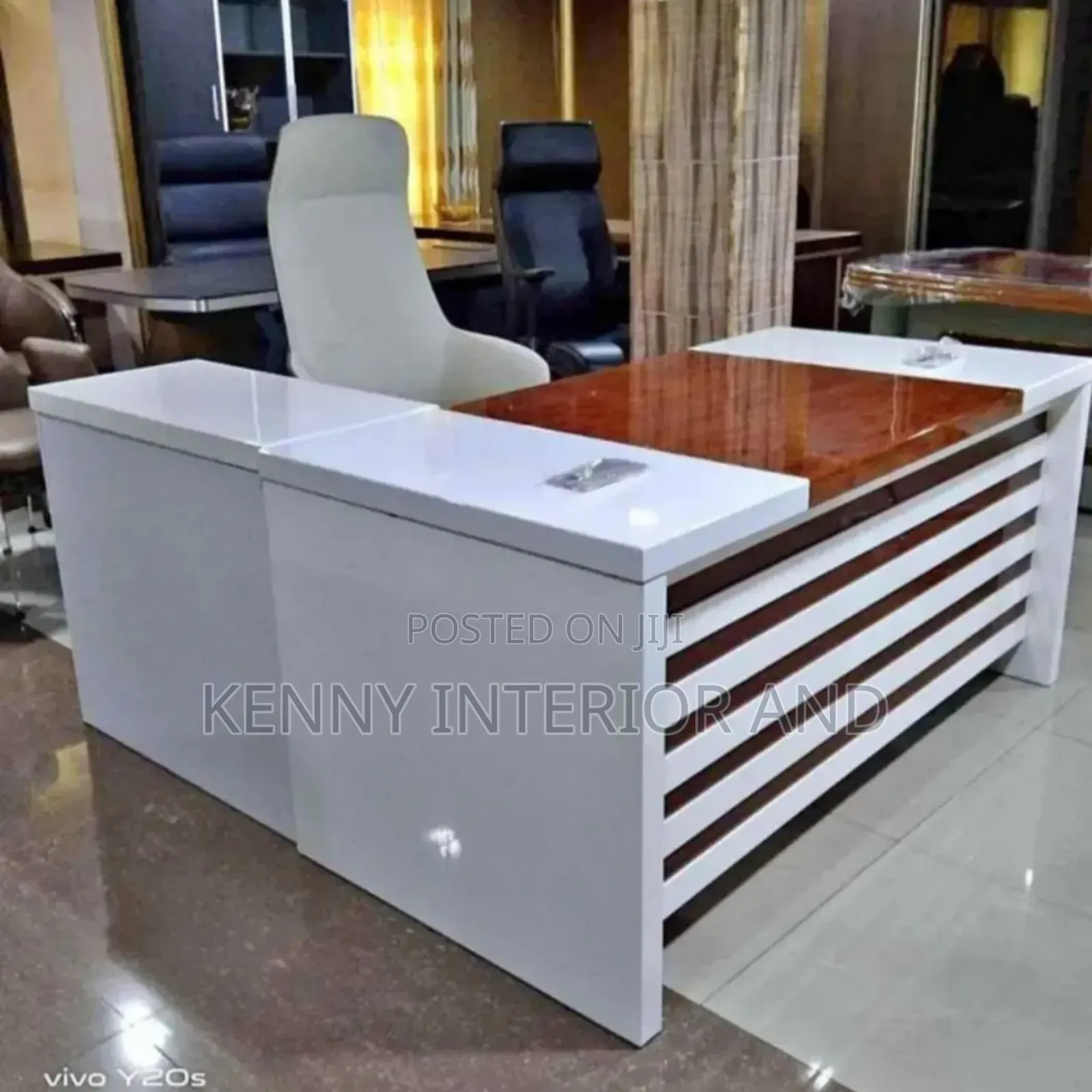 White Office Table