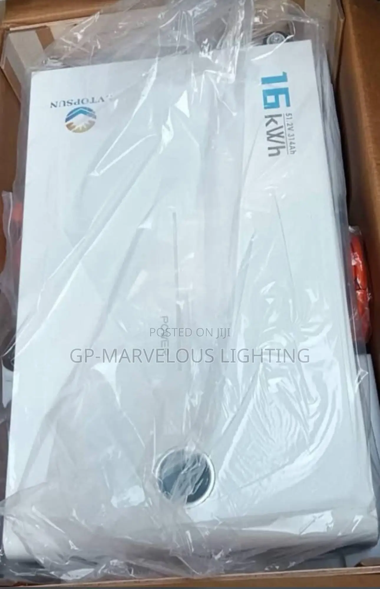 16 Kilowatt Lithium Battery