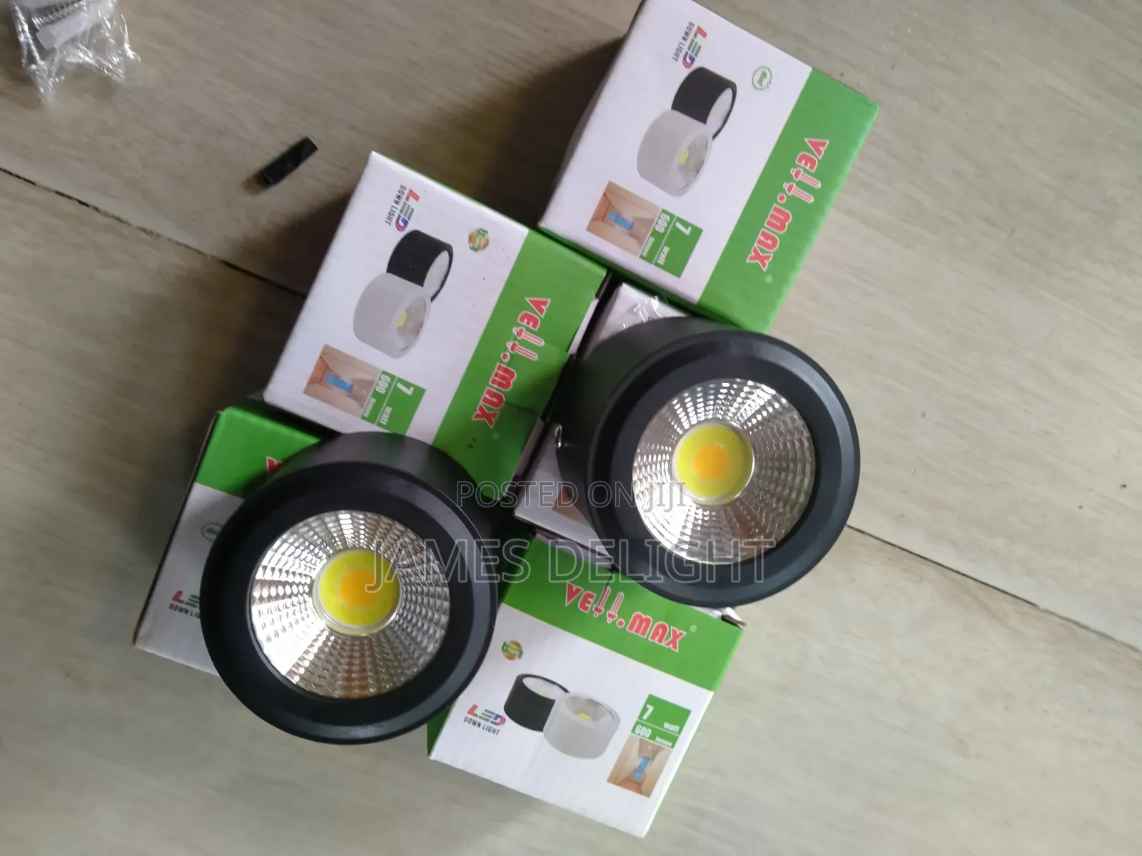 7w Vell-Max Led Cob Surface-Mounted Spotlight.