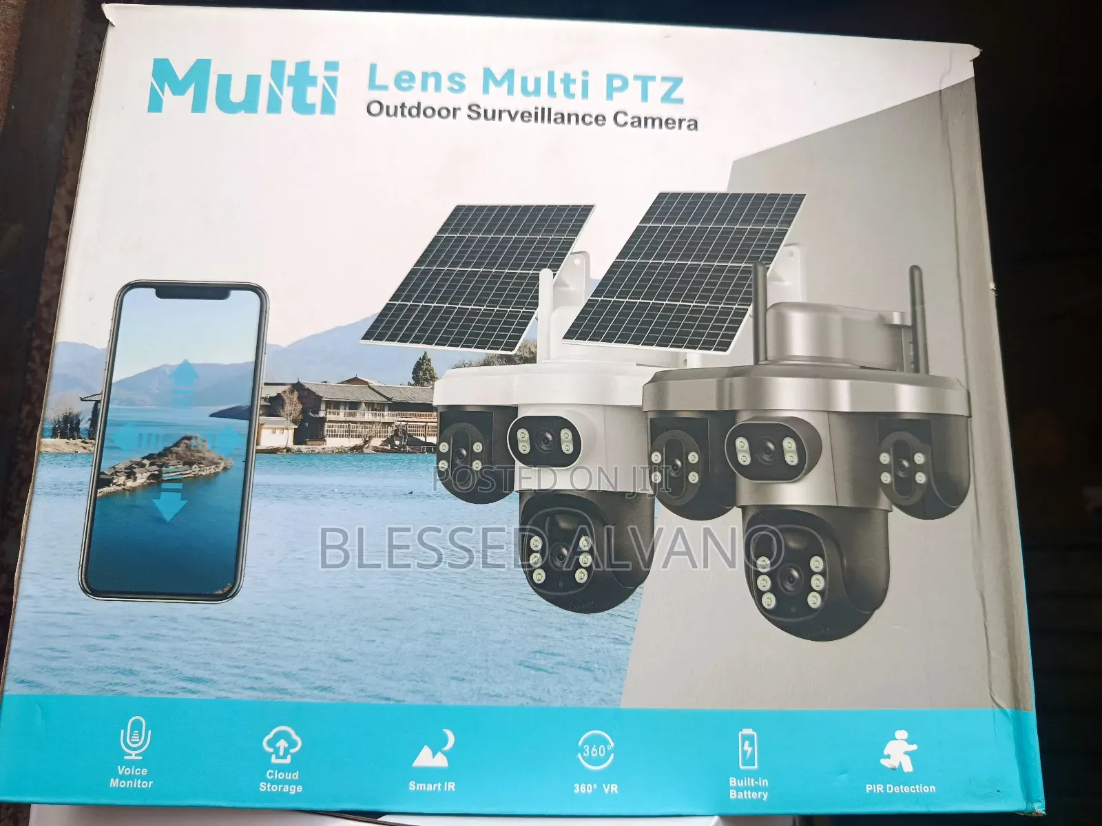Multi Lens Multi PTZ CCTV Camera