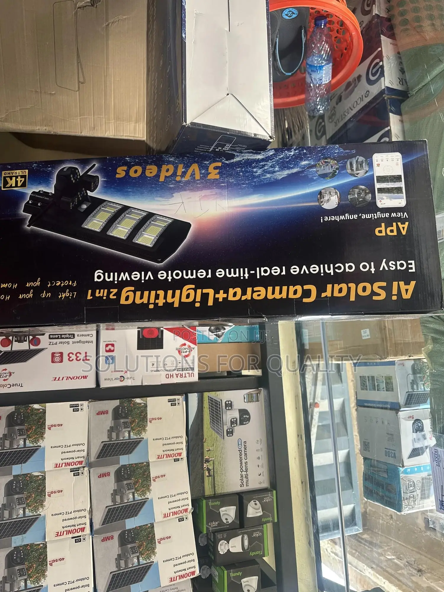 3 Lens All in One Street Light and Camera