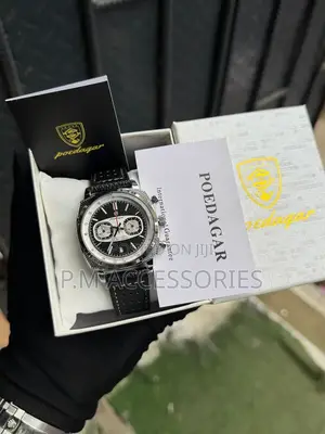 Poedagar Leather Watch