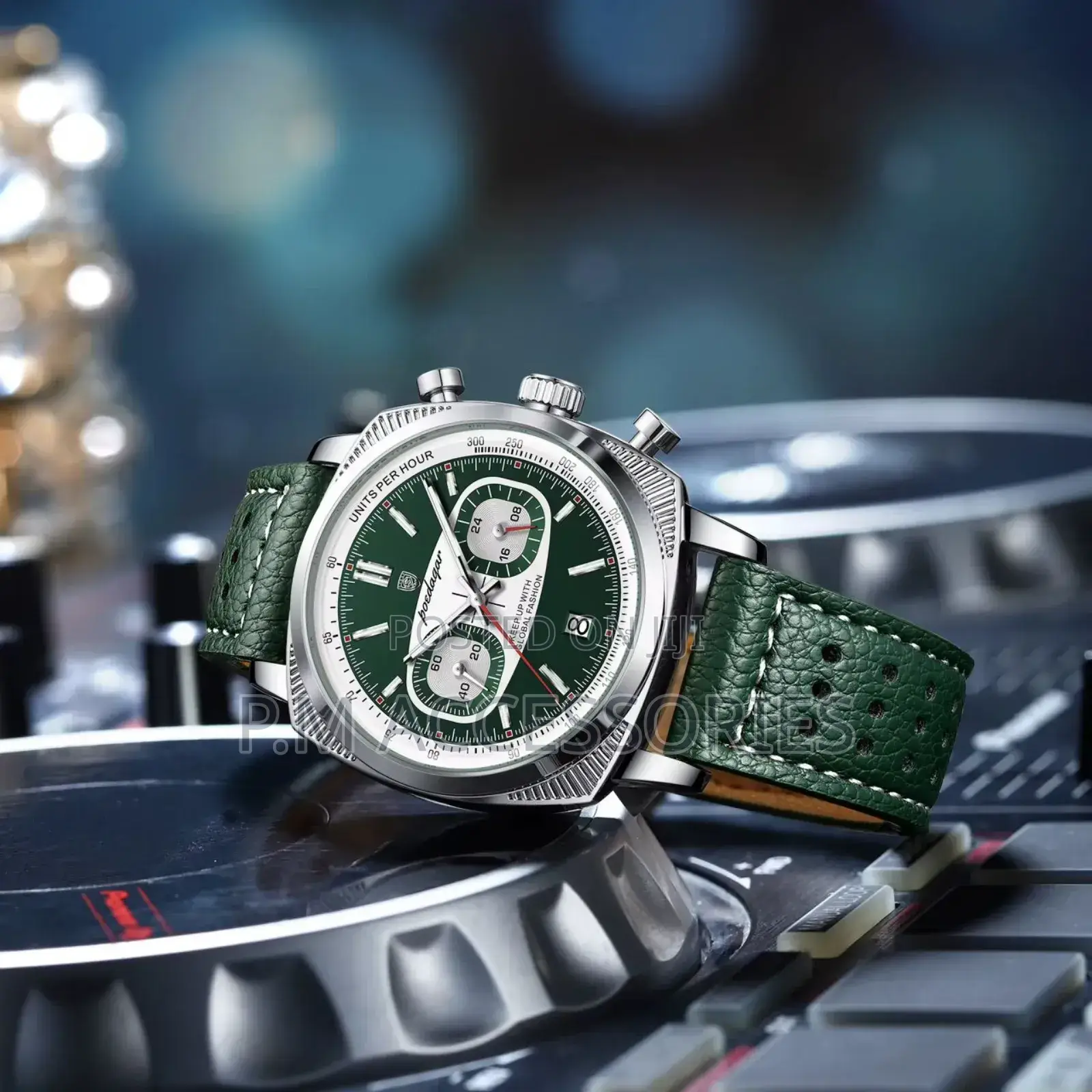 Poedagar Leather Watch