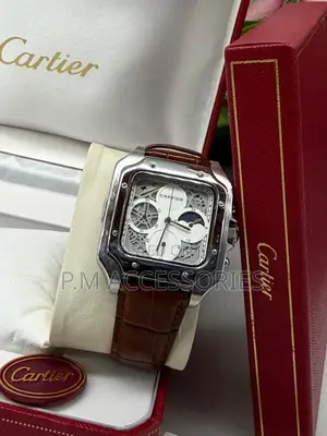 Cartier Leather Watch