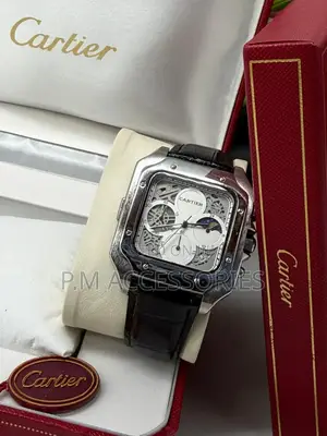 Cartier Leather Watch