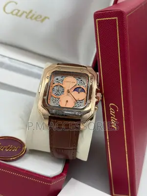 Cartier Leather Watch