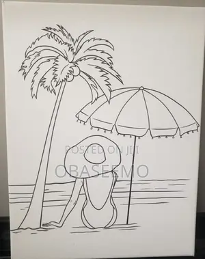 Pre Drawn Canvas