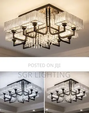 Dimmable E27 Led Crystal Chandelier