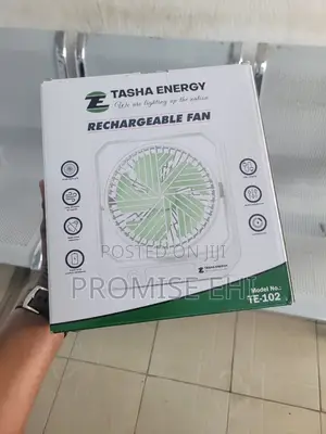 Rechargeable Fan With Led Light