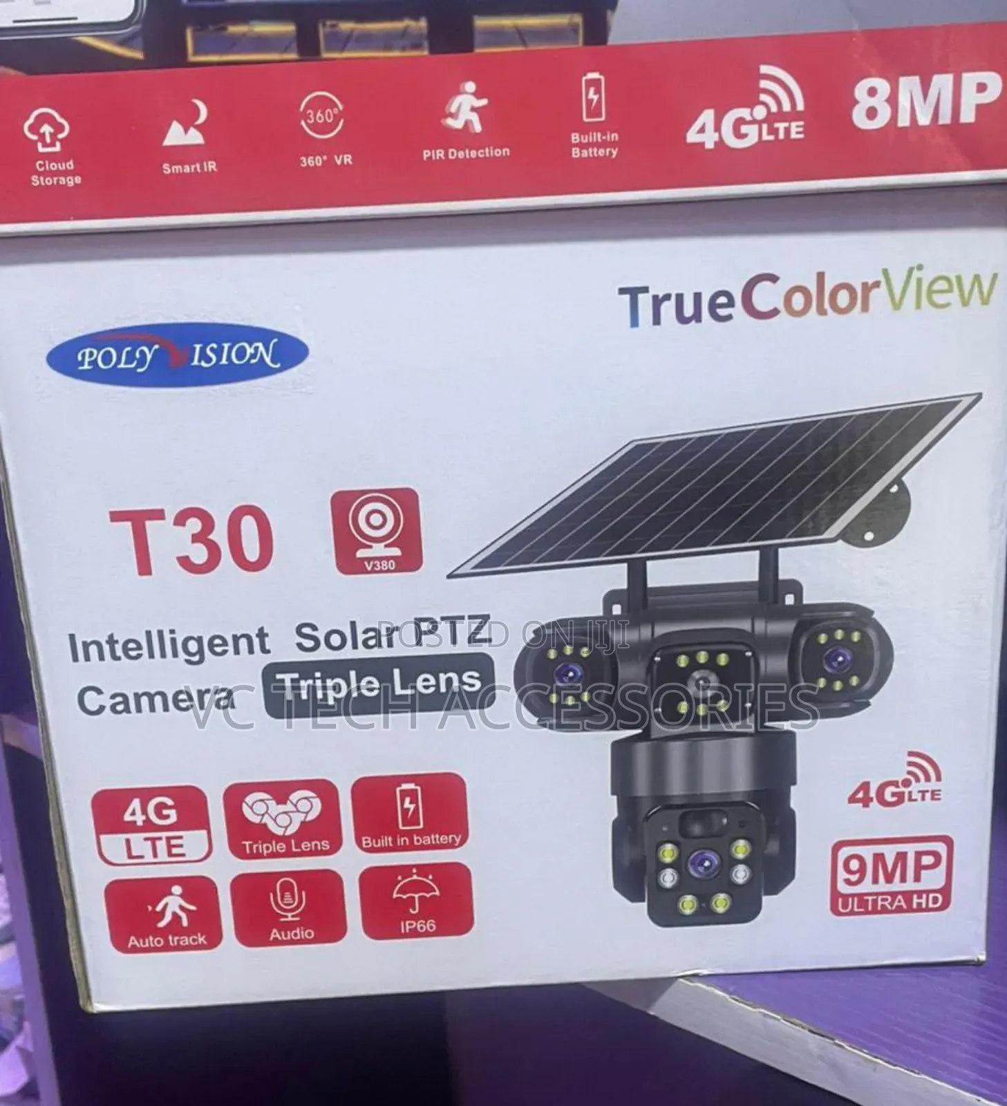 Ausno T30 Intelligent Solar Ptz Camera