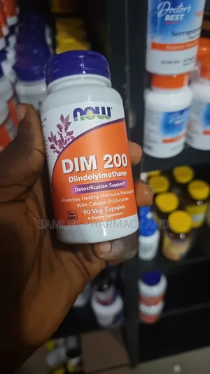 Now Dim 200 (Diindolylmethane) With Calcium D-glucarate, 90vegcaps