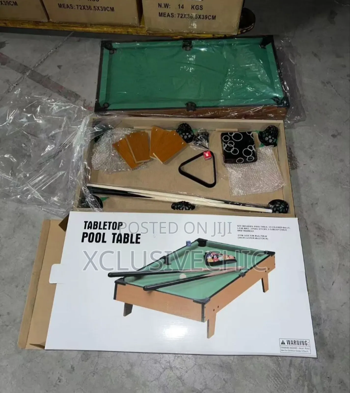 Table Top Pool Game