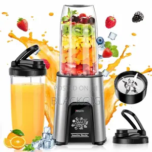 Electric Blender Smoothie Blender 2 In1 Dry Food Processor