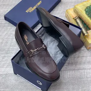 Enzo Verdicchio Genuine Leather Luxury Men's Corporate Shoes