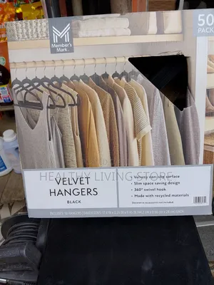 Member's Mark Velvet Hangers (50 Counts)