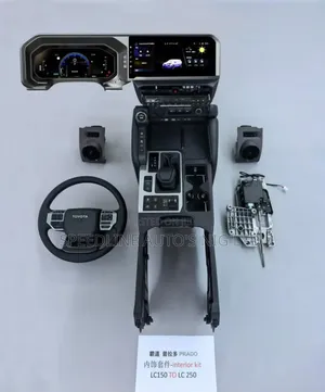 Complete Interior Upgrade Toyota Prado 2010 To 2025 Model
