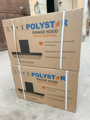 Original Polystar T-Shape Voice Command Automatic Range Hood 60cm Etc.