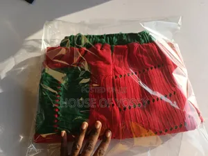 Red Jawu Asooke Trouser