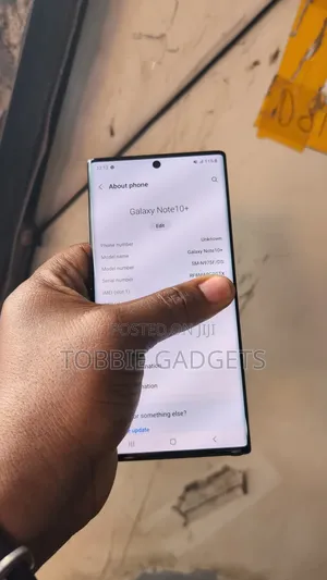 Samsung Galaxy Note 10 Plus 256 GB Black