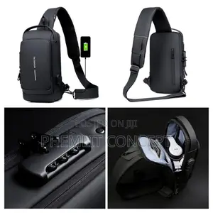 Waterproof Leather Cross Bag