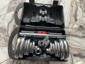 Premium Chrome Box Dumbbell