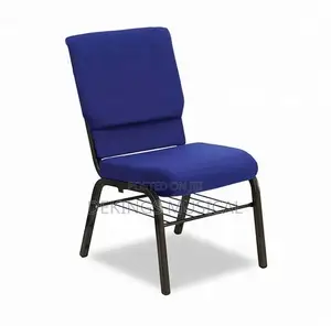 Church Chairs in Red and Blue Gray for Church and Occasional Use