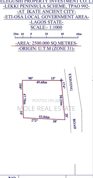2500sqm Off Freedom Way Leki Joint Venture ( Jv)