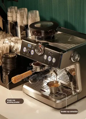 Duvel Premium Multifunctional Espresso Coffee Maker With Grinder